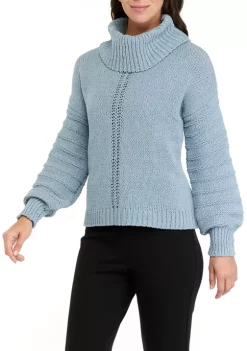 Hot Sale 😉 Wonderly 👩 Women's Long Sleeve Cowl Neck Sweater 🔥 -Wonderly Shop Belk 721
