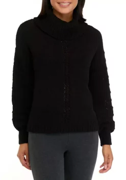 Hot Sale 😉 Wonderly 👩 Women's Long Sleeve Cowl Neck Sweater 🔥 -Wonderly Shop Belk 723