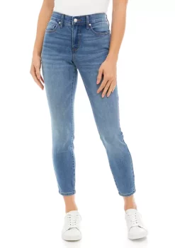 Promo 🧨 Wonderly 👩 Women's Mid Rise Skinny 👖 Jeans - Short 🎁 -Wonderly Shop Belk 740
