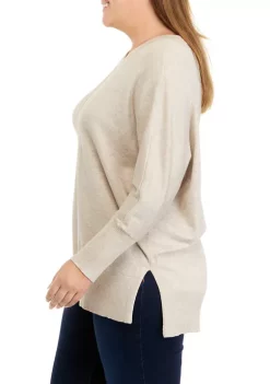 Top 10 🌟 Wonderly Plus Size Dolman Sleeve Crew Neck Sweater ⭐ -Wonderly Shop Belk 773