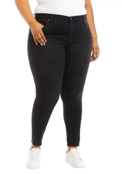 Best deal 🌟 Wonderly Plus Size Midrise Skinny 👖 Jeans ⭐