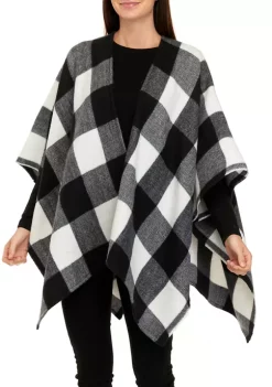 Promo 🌟 Wonderly Buffalo Plaid Fringe Topper ⭐