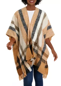 Best deal 😍 Wonderly 👩 Women's Luxe Plaid Topper ⌛ 11 Best deal 😍 Wonderly 👩 Women's Luxe Plaid Topper ⌛ -Wonderly Shop Belk 862