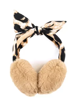 Best Pirce ✔️ Wonderly Leopard Bow Earmuffs 👏