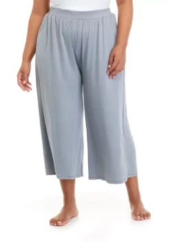 Promo 🛒 Wonderly Plus Size Lush Replen Capri Pajama Pants 👍 -Wonderly Shop Belk 912