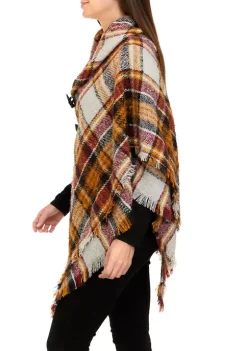 Best Sale 😍 Wonderly Varsity Plaid Boucle Toggle Topper 🧨 -Wonderly Shop Belk 918