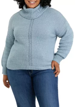 Cheap 🌟 Wonderly Plus Size Long Sleeve Cowl Neck Sweater 👍 -Wonderly Shop Belk 943