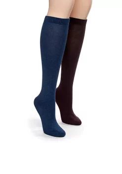 Outlet 👍 Wonderly Bamboo Knee High 🧦 Socks - 2 Pack 🧨 -Wonderly Shop Belk 950