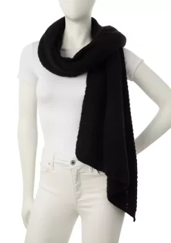 Best Sale ⭐ Wonderly Solid Ribbed Scarf 💯 -Wonderly Shop Belk 956