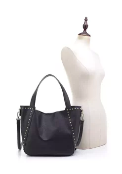 Wholesale 🌟 Wonderly Studded Tote Bag ⌛ -Wonderly Shop Belk 969