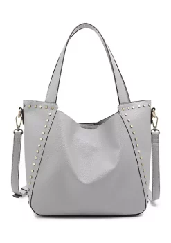 Wholesale 🌟 Wonderly Studded Tote Bag ⌛ -Wonderly Shop Belk 972