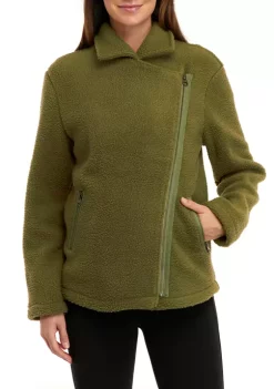 Flash Sale 🎁 Wonderly 👩 Women's Sherpa Moto Jacket 🔥 -Wonderly Shop Belk 980
